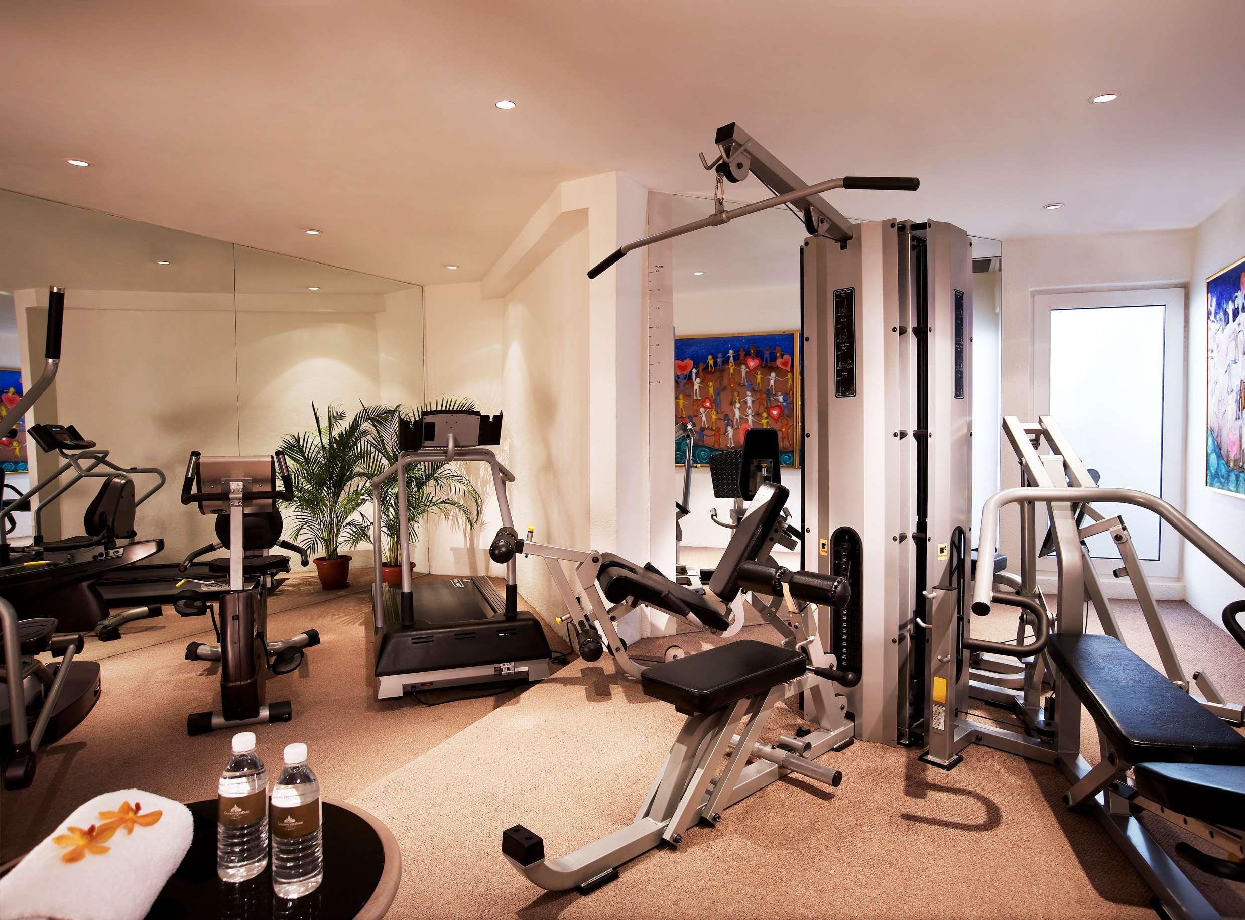 굿우드 파크 호텔 싱가포르 시설 사진 A home gym