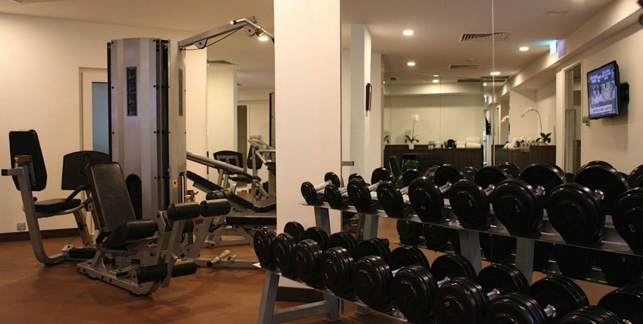 굿우드 파크 호텔 싱가포르 외부 사진 The gym at the hotel